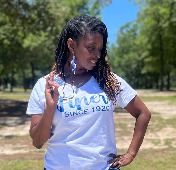 Charmed Zeta Phi Beta Earrings